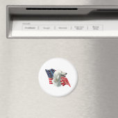 Afghanische Flagge Magnet (In Situ (Geschirrspüler))