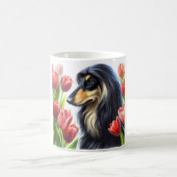Afghanische Hound-Tasse
