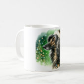 Afghanische Hound-Tasse Kaffeetasse (Vorderseite Links)