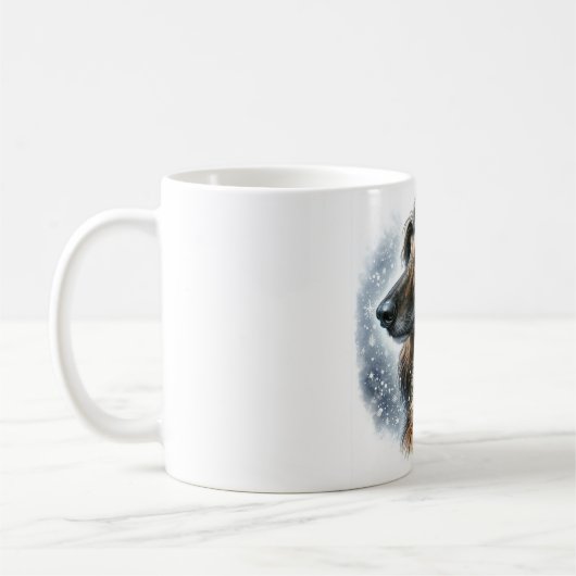 Afghanische Hound-Tasse Kaffeetasse (Links)