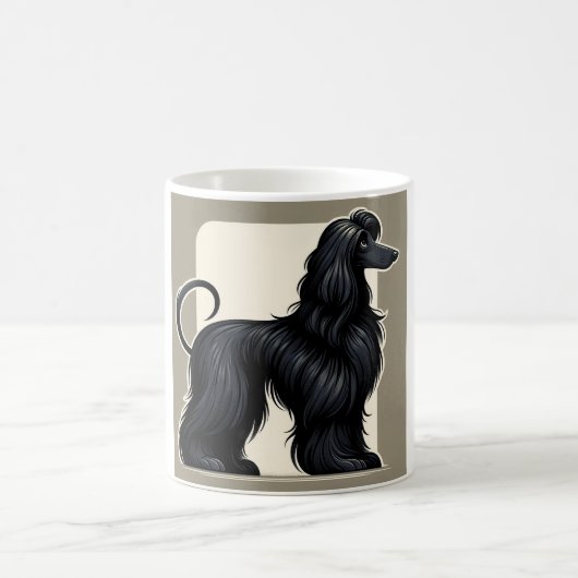 Afghanische Hound-Tasse Kaffeetasse (Mittel)