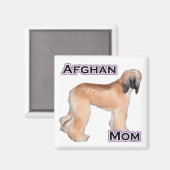 Afghanische Mama 4 - Magnet (Vorderseite/Rückseite)