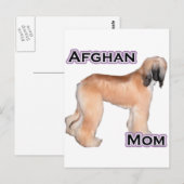 Afghanische Mama 4 Postkarte (Vorne/Hinten)
