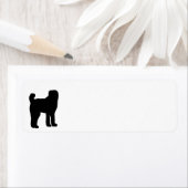 afghanische Schäferhütte-Silhouette (Insitu)