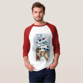 Afghanische Weihnachtsgeschenke T-Shirt (Vorne ganz)