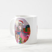 Afghanische Weihnachtsüberraschung Kaffeetasse (Vorderseite Links)