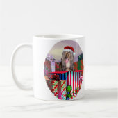 Afghanische Weihnachtsüberraschung Kaffeetasse (Links)