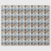 Afghanische Weihnachtszeit Geschenkpapier (Flach)