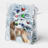 Afghanische Weihnachtszeit Geschenkschachtel (Rückseite)