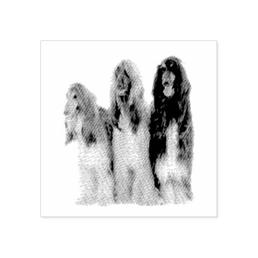 Afghanische Windhunde Gummistempel (Prägung)