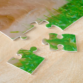 Afghanischer Grauhund Hund. Puzzle (Seite)