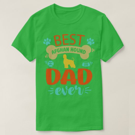 Afghanischer Hund 7 T-Shirt (Design vorne)