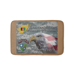 afghanischer Kampfveteran 75. Rangerregiment Badematte