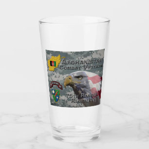 afghanischer Kampfveteran 75. Rangerregiment Glas