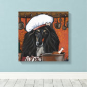 afghanischer Koch Leinwanddruck (Insitu (Holzboden))