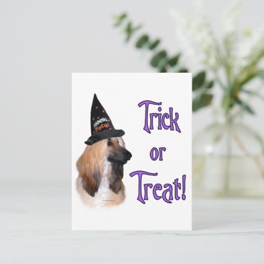 Afghanischer Trick Postkarte (Stehend Vorderseite)