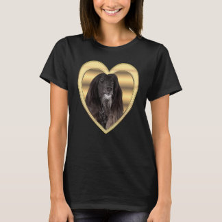 Afghanischer Windhund Afghan Hound Dog Herz Afg T-Shirt