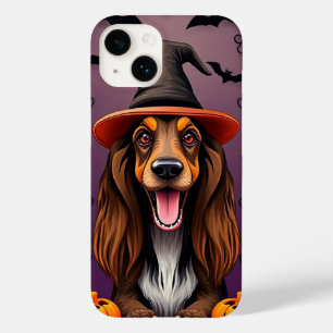 Afghanischer Windhund Halloween Eleganter Gruselig Case-Mate iPhone 14 Hülle