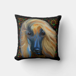 Afghanischer Windhund    Kissen