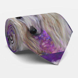 Afghanischer Windhund Krawatte