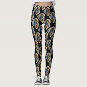 Afghanischer Windhund Leggings (Vorderseite)