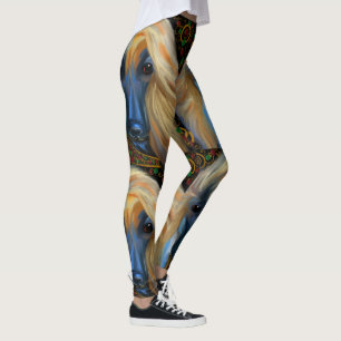 Afghanischer Windhund   Leggings