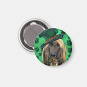 AFGHANISCHER WINDHUND MAGNET (Vorderseite/Rückseite)