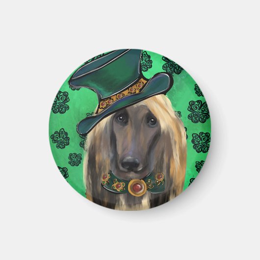 AFGHANISCHER WINDHUND MAGNET (Vorne)