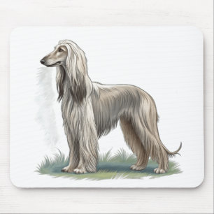 Afghanischer Windhund Mousepad