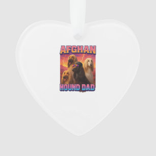 Afghanischer Windhund Ornament