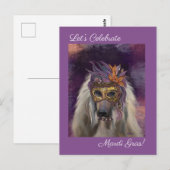 Afghanischer Windhund Postkarte (Vorne/Hinten)