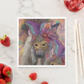 Afghanischer Windhund Serviette (Beispiel)