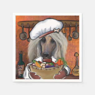 Afghanischer Windhund Serviette