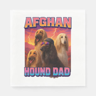 Afghanischer Windhund Serviette