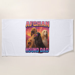 Afghanischer Windhund Strandtuch