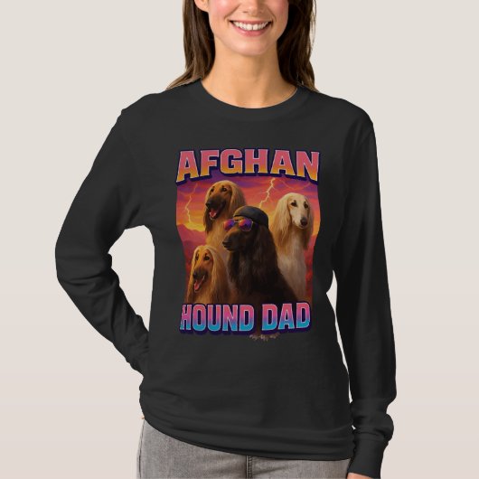 Afghanischer Windhund T-Shirt (Vorderseite)
