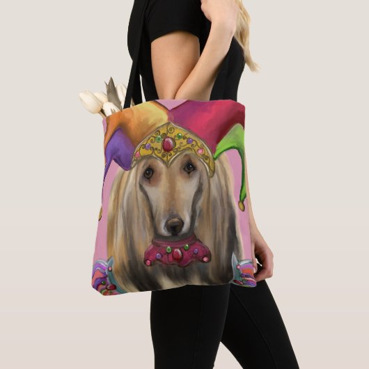 Afghanischer Windhund Tasche (Von Nahem)