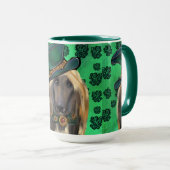 Afghanischer Windhund Tasse (VorderseiteRechts)