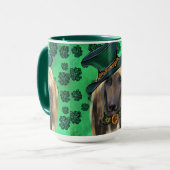 Afghanischer Windhund Tasse (Vorderseite Links)
