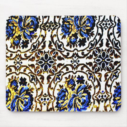 afghanisches Bedcover-Design Mousepad (Vorne)