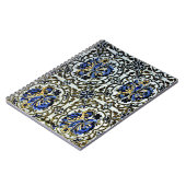 afghanisches Bedcover-Design Notizblock (Linke Seite)