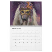 Afghanisches Hound 2025 Kalender (Feb 2027)