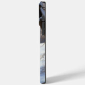 Afghanisches Hound lassen es Weihnachten schnee Case-Mate iPhone Hülle (Rückseite / Links)