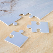 Afghanisches Hound lassen es Weihnachten schnee Puzzle (Seite)