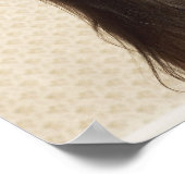 Afghanisches Hündchen im Zimmer Poster (Ecke)