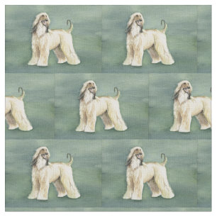Afghanisches Jagdhund-Kunst-Gewebe Stoff