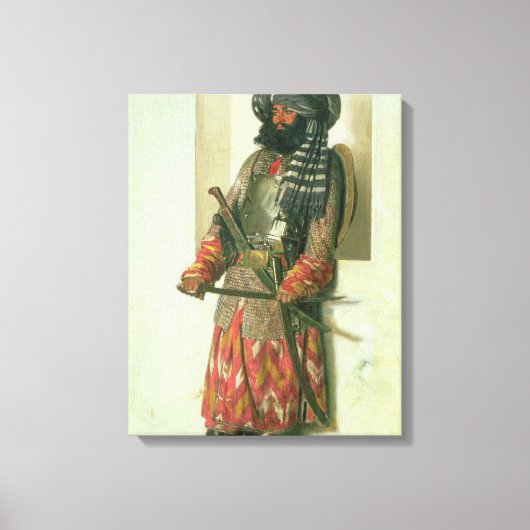 Afghanistan, 1870 leinwanddruck (Vorderseite)