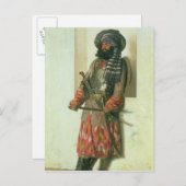 Afghanistan, 1870 postkarte (Vorne/Hinten)