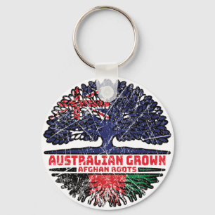 Afghanistan Afghanisch Australisches Australien Tr Schlüsselanhänger