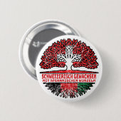 Afghanistan Afghanisch Schweizer Schweiz Baum Button (Vorne & Hinten)